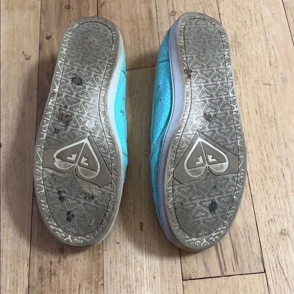 Turquoise Roxy Shoes - Picture 2 of 6